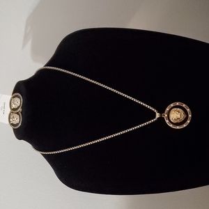 Lion set Necklace and Earrings